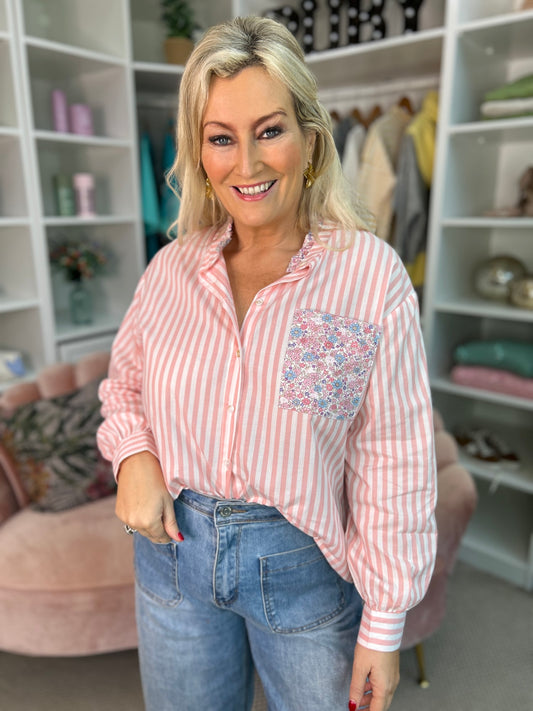 Ivy Stripe Shirt - Image unknown