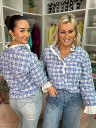 Maisie Shirt Blue - Image 1