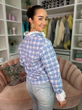 Maisie Shirt Blue - Image 5