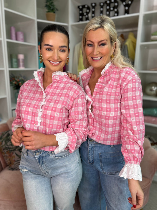 Maisie Shirt Rose - Image unknown