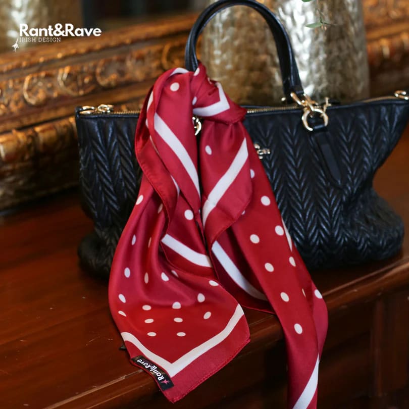 Silvia Scarf Red - Image 1