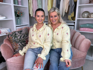 Aria Yellow Cardigan - Image 6