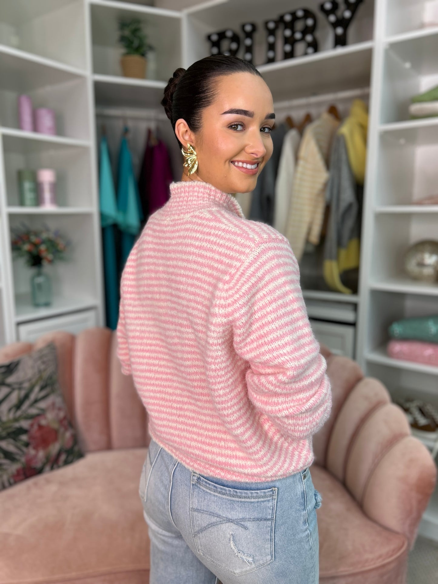 Candy Pink Jumper - Image 4