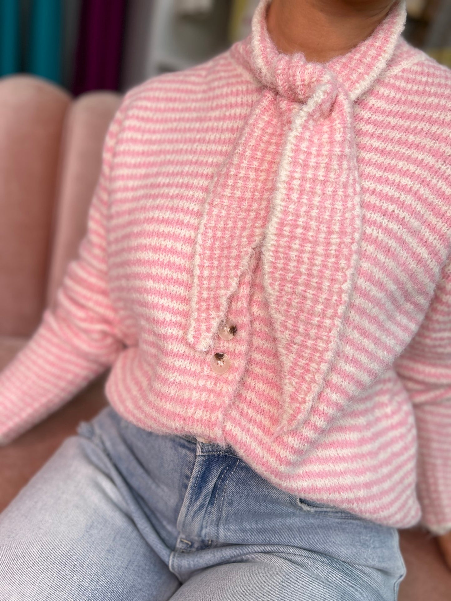 Candy Pink Jumper - Image 5