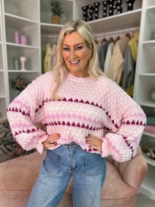 Elara Stripe Jumper - Image unknown