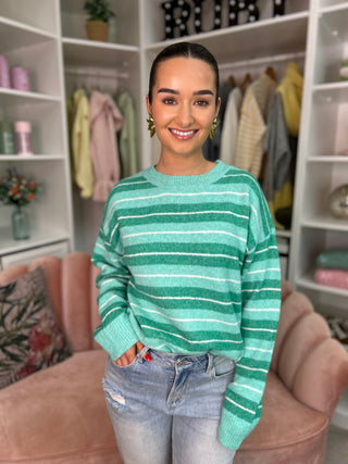 Luna Stripe Jumper - Image 4