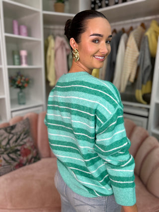 Luna Stripe Jumper - Image 7