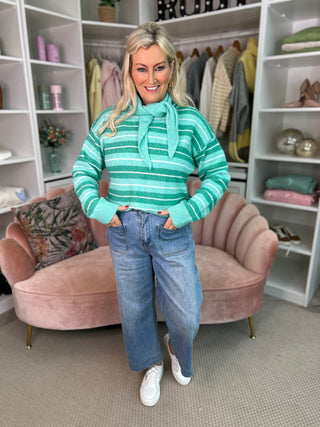 Luna Stripe Jumper - Image 6