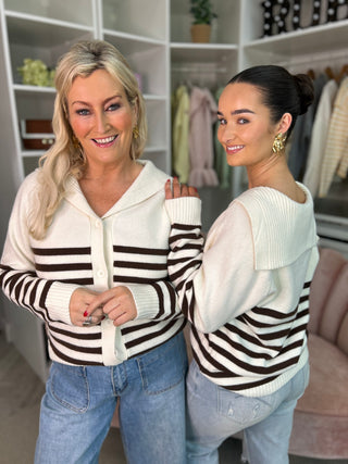 Willow Stripe Cardi - Image 4