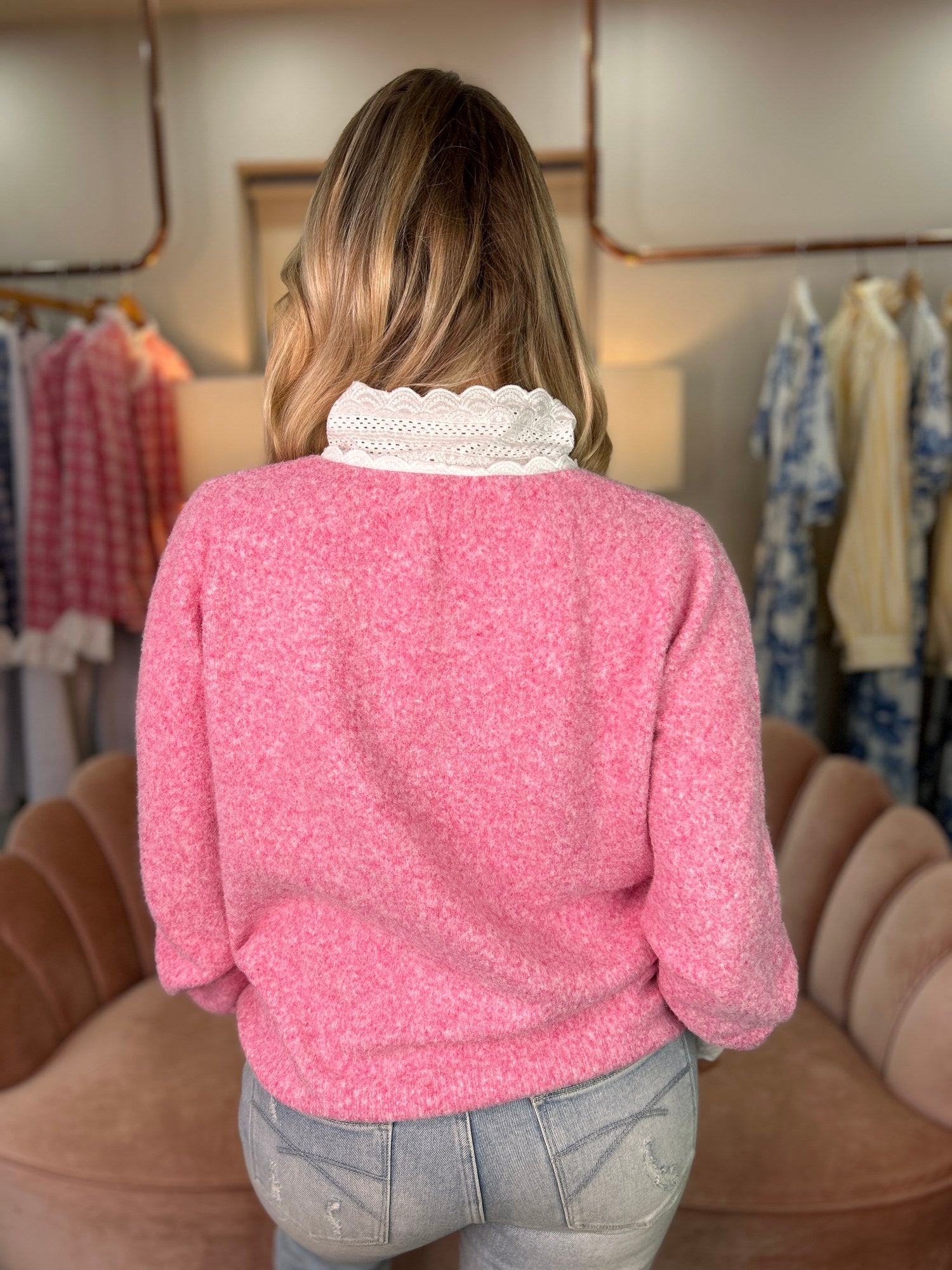 Wren Tie Knit Rose - Image 2