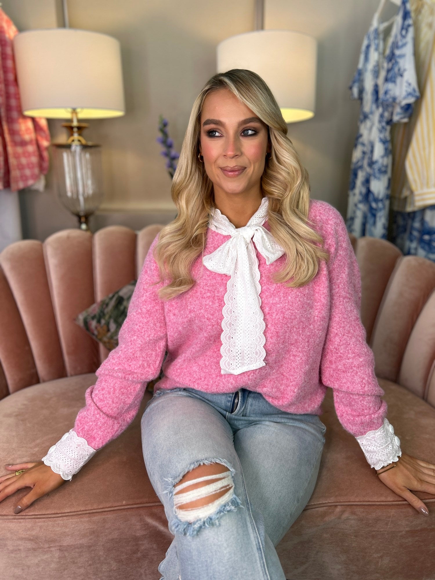 Wren Tie Knit Rose - Image 7