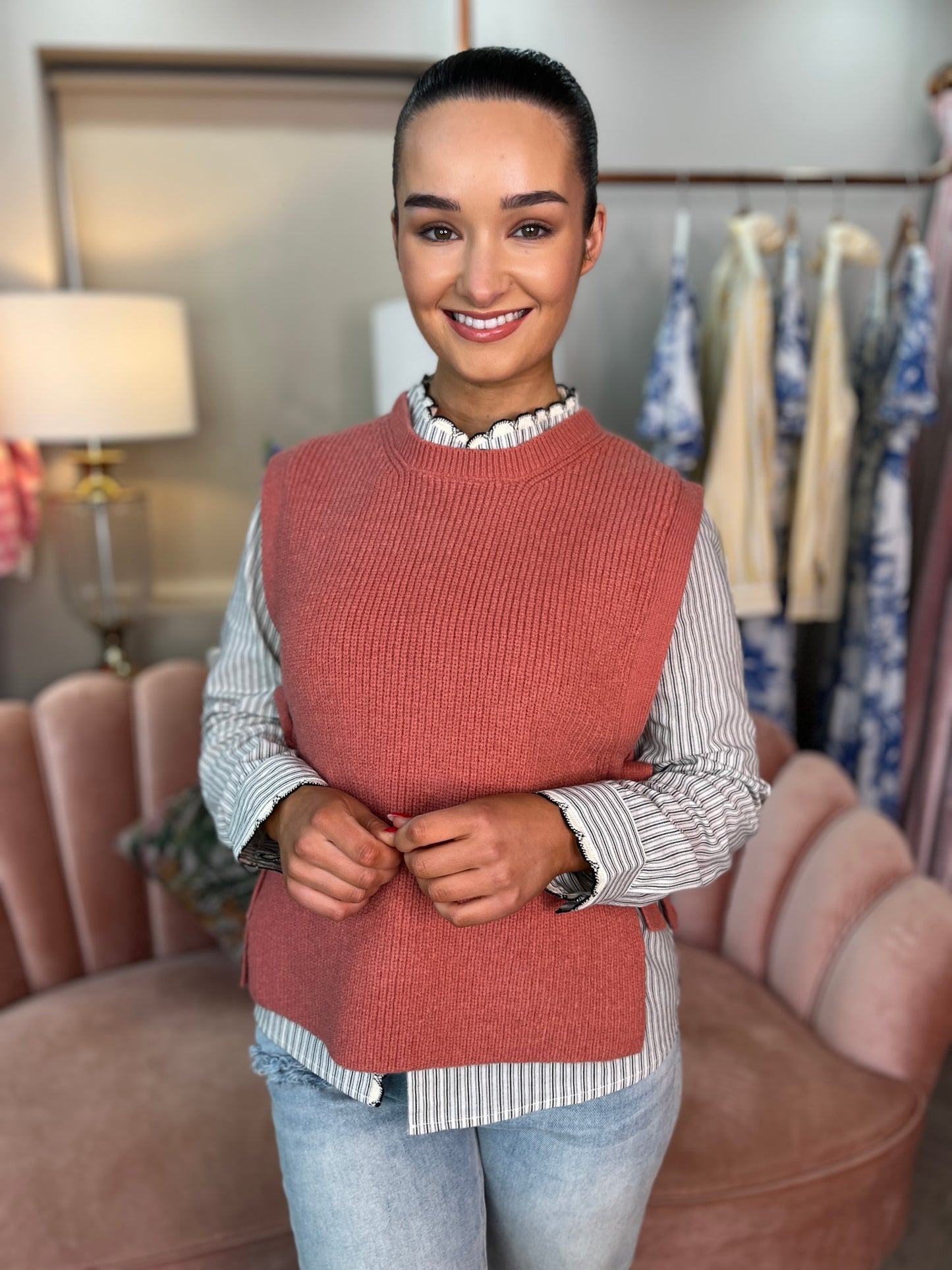 Rose Tank Knit - Image unknown