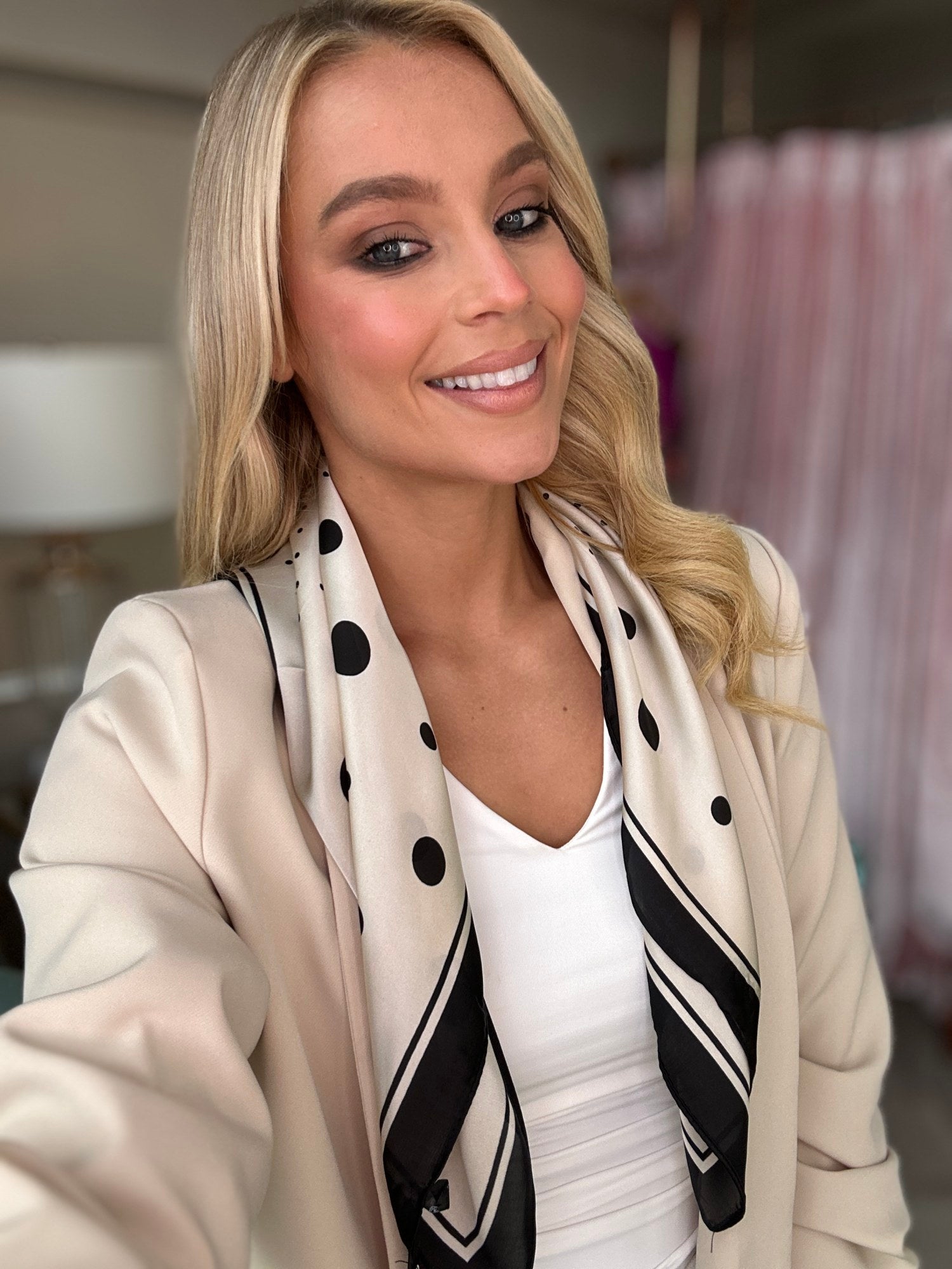 Silvia Scarf Polka Dot - Image 4