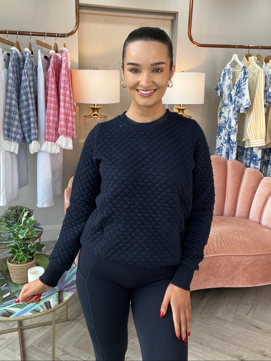 Rebecca Sweater Navy - Image unknown