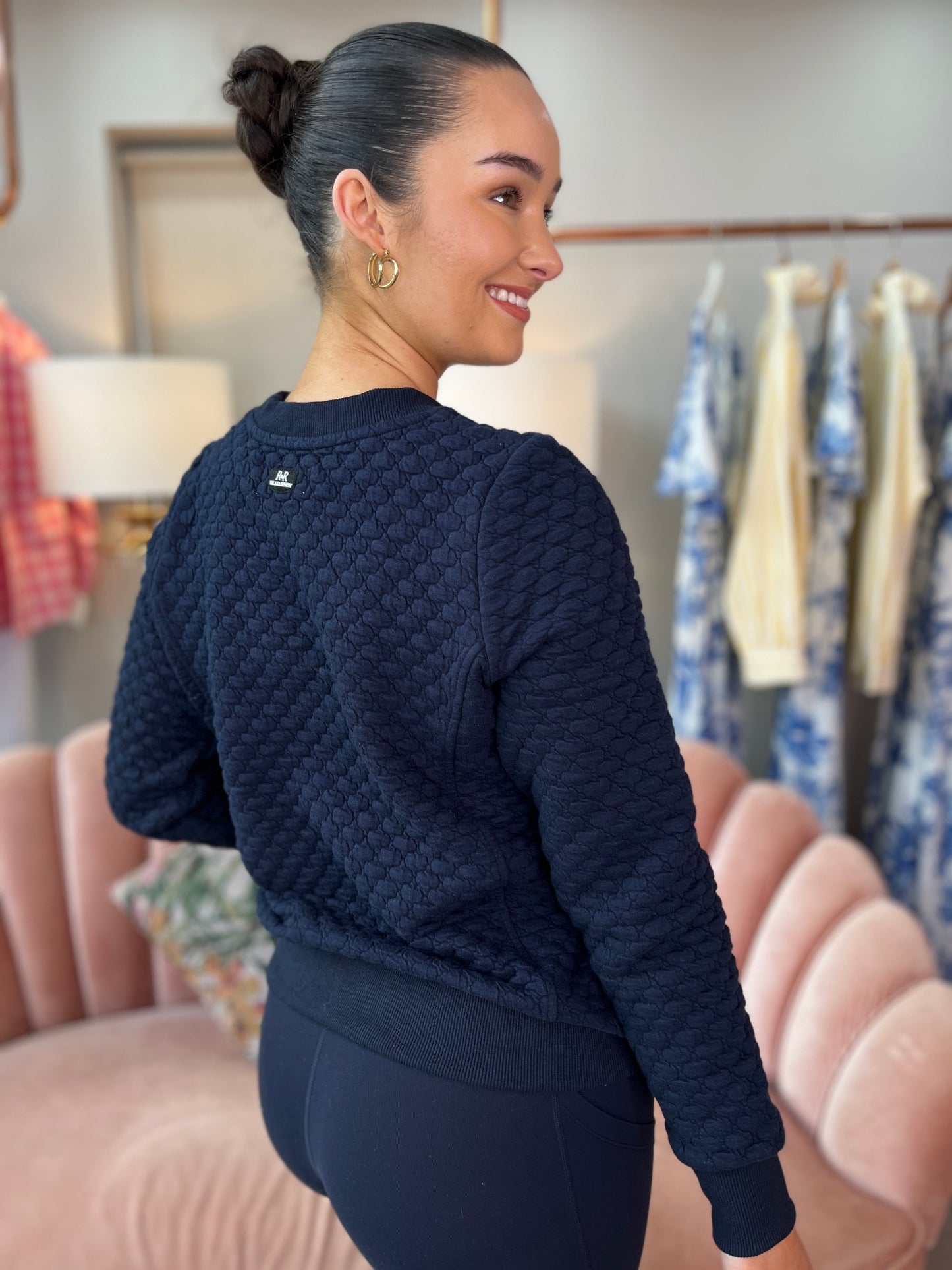 Rebecca Sweater Navy - Image 4