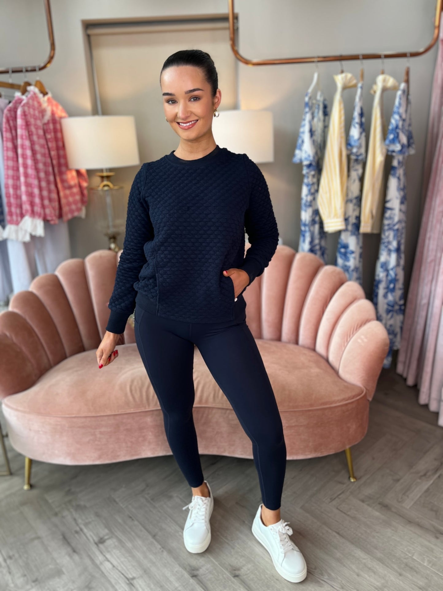 Rebecca Sweater Navy - Image 7