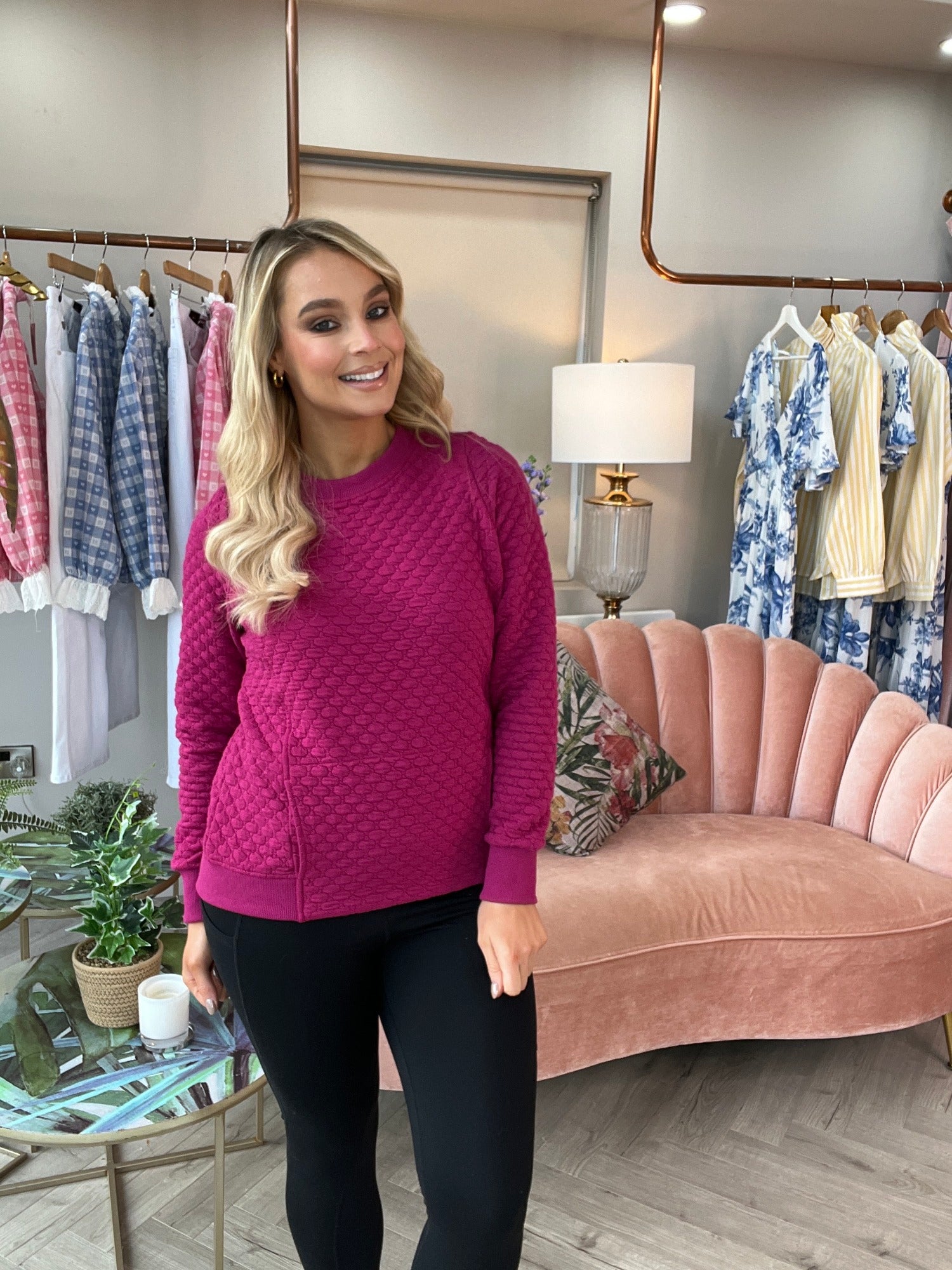 Rebecca Sweater Berry - Image 2