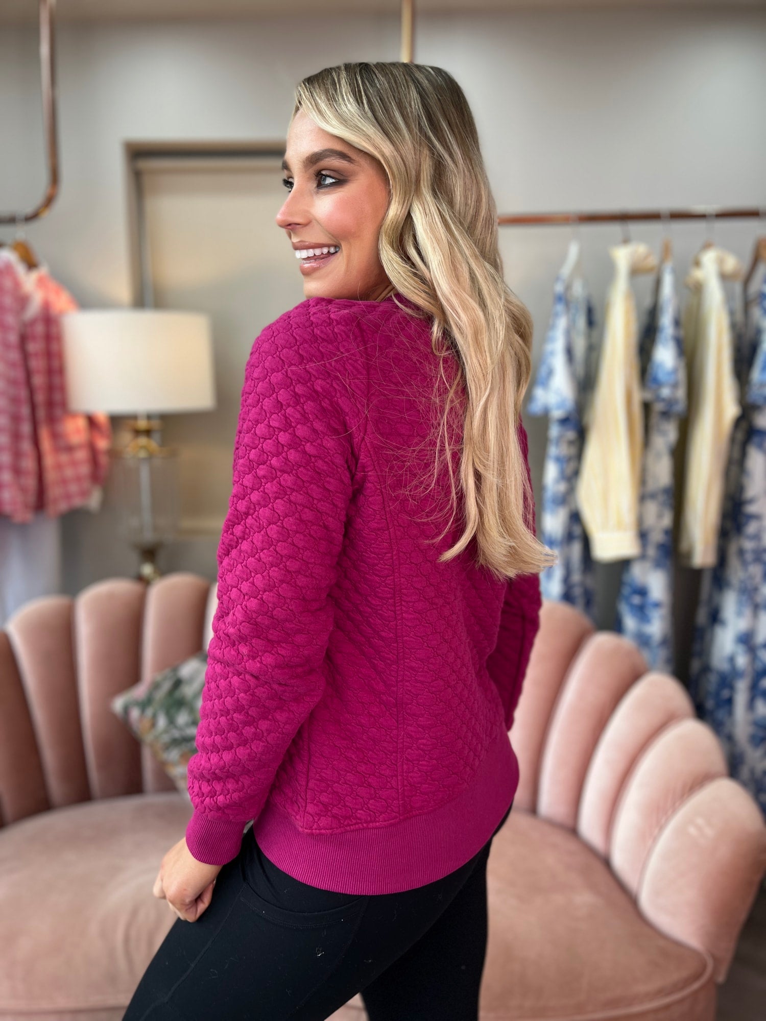 Rebecca Sweater Berry - Image 4