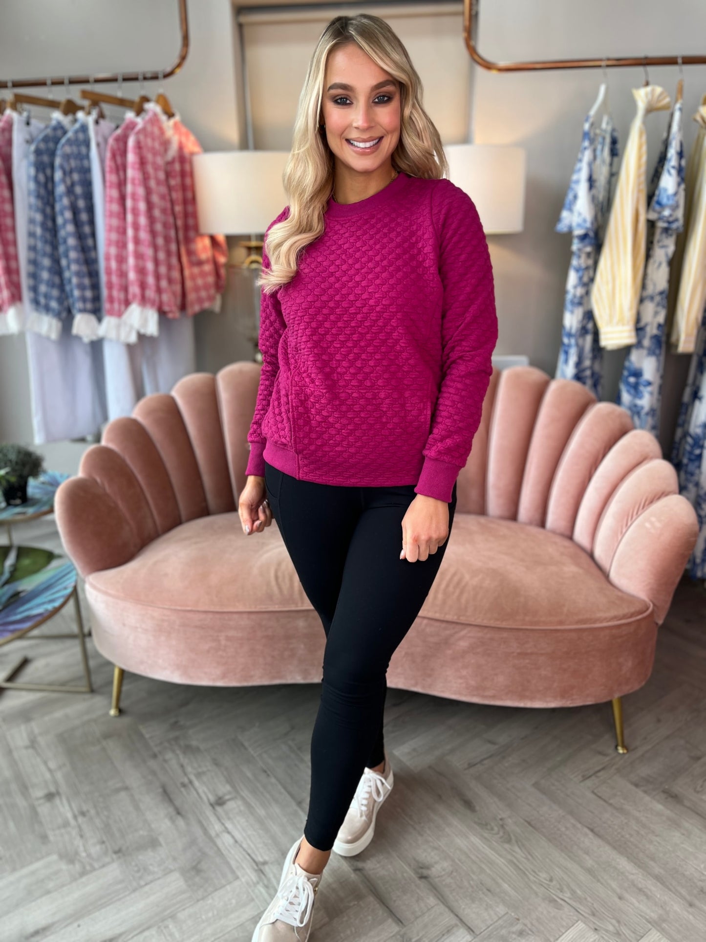 Rebecca Sweater Berry - Image 6