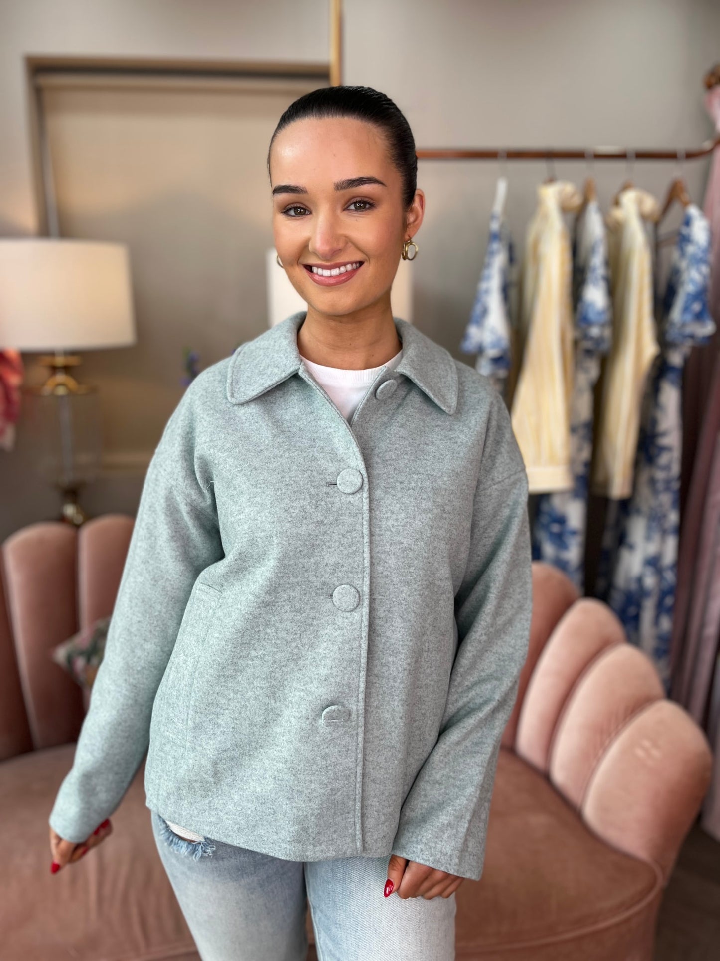 Caireen Jacket Duckegg