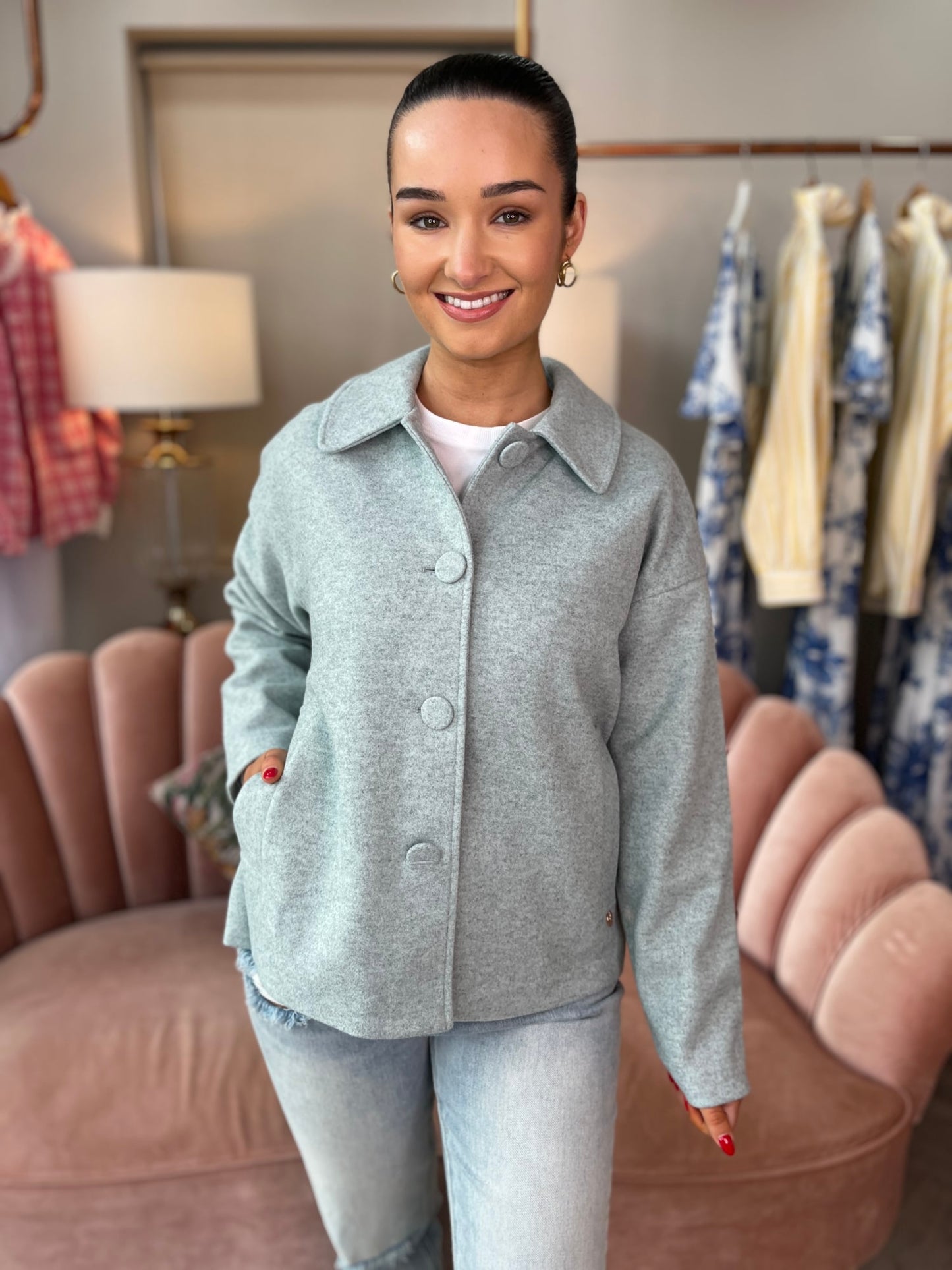 Caireen Jacket Duckegg