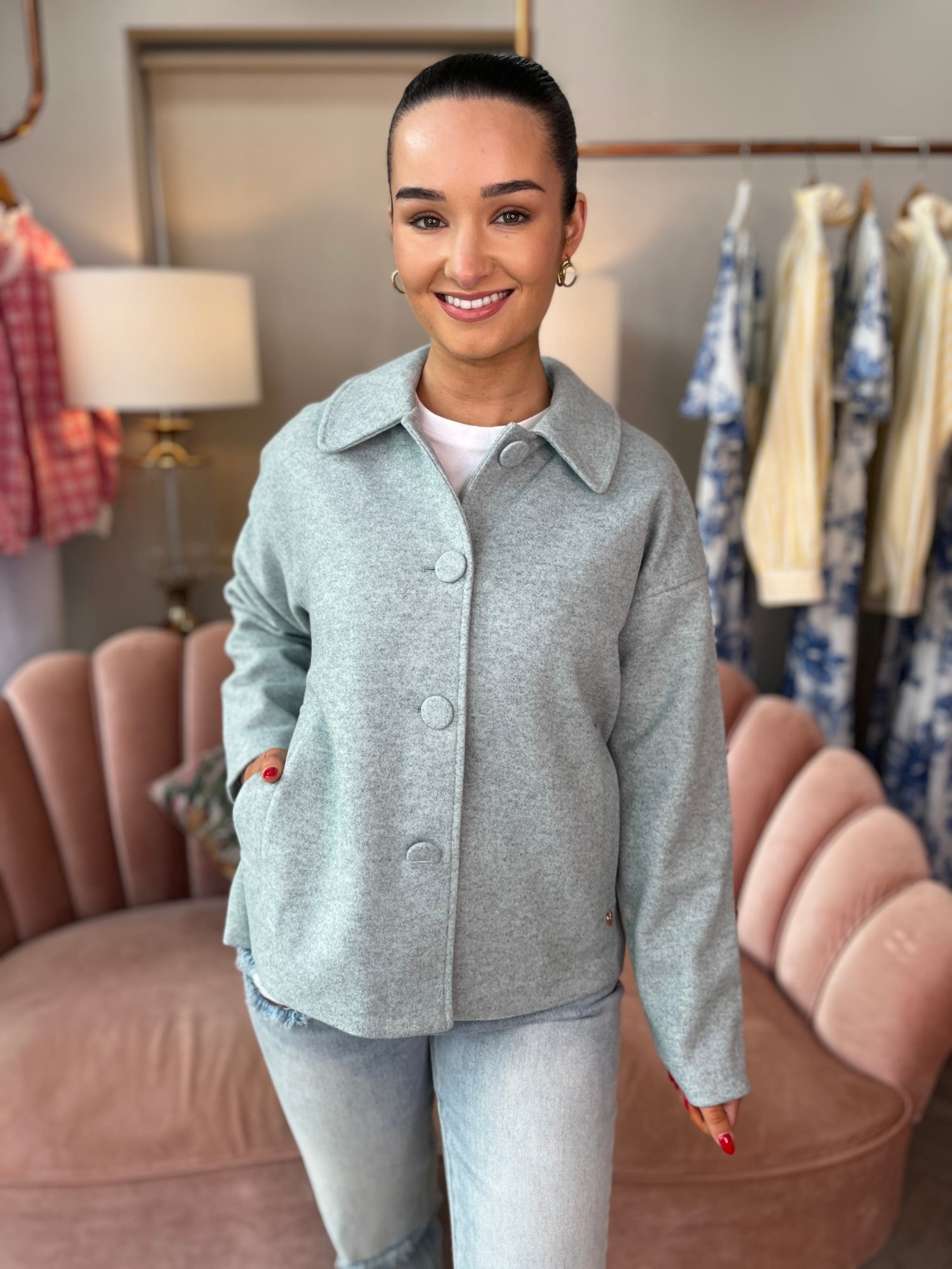 Caireen Jacket Duckegg