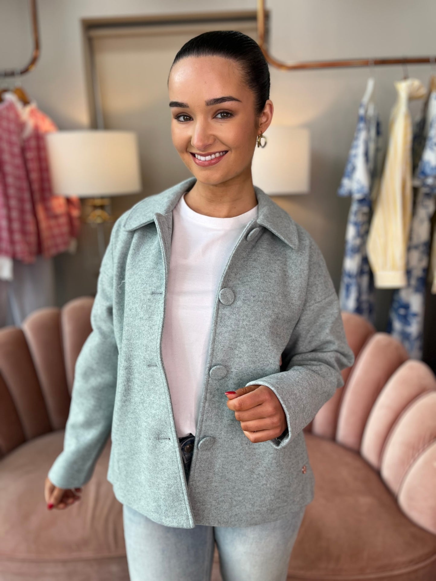 Caireen Jacket Duckegg