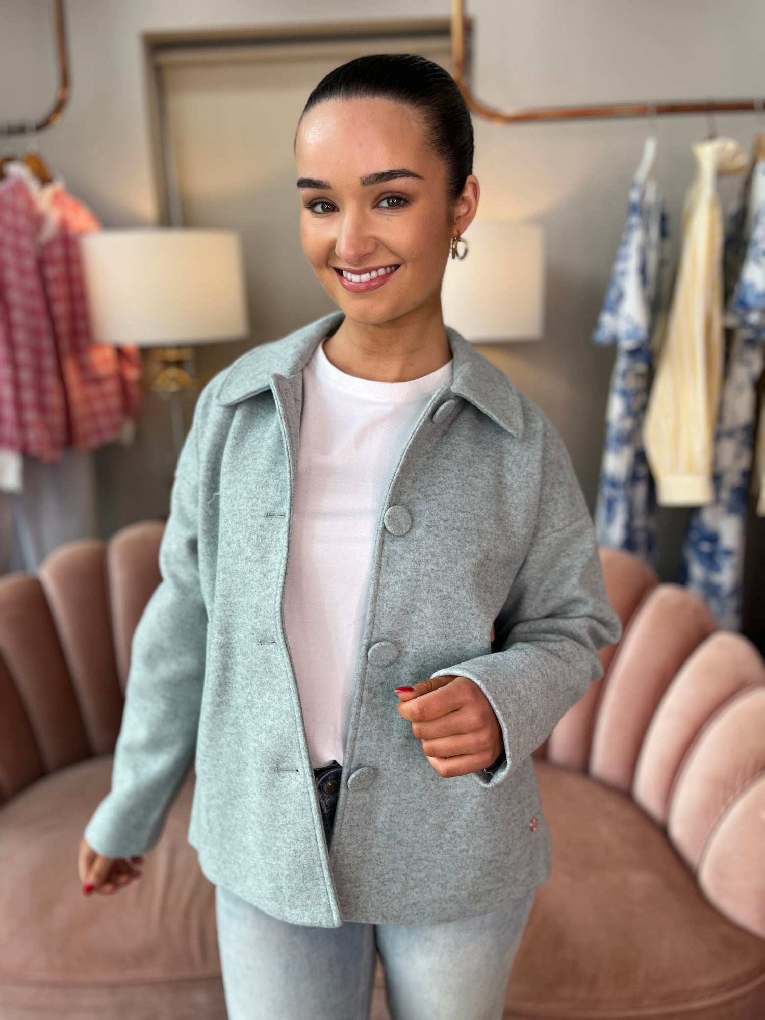 Caireen Jacket Duckegg