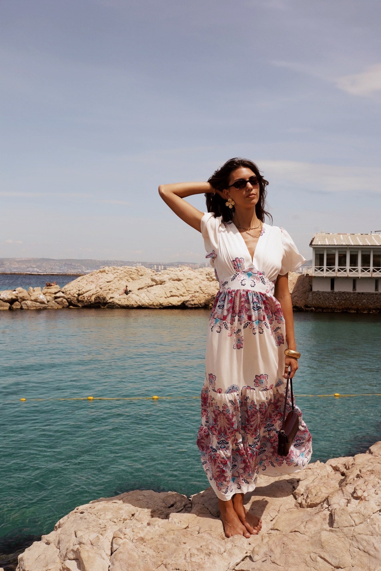  Claudia Boho Print Dress - Image unknown