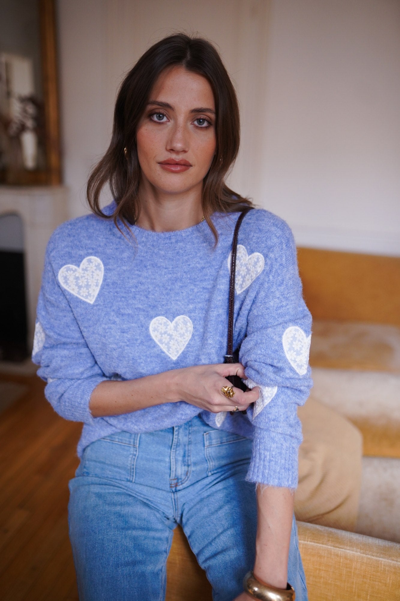 Gra Heart Knit jumper - Image unknown