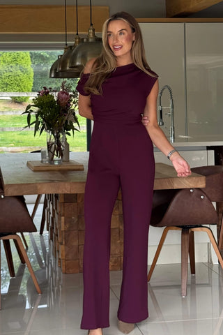 Donna Jumpsuit Plum - Image 3