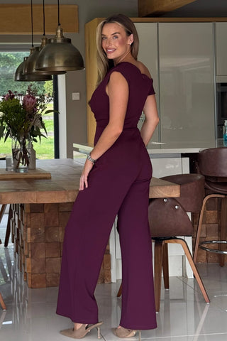 Donna Jumpsuit Plum - Image 5