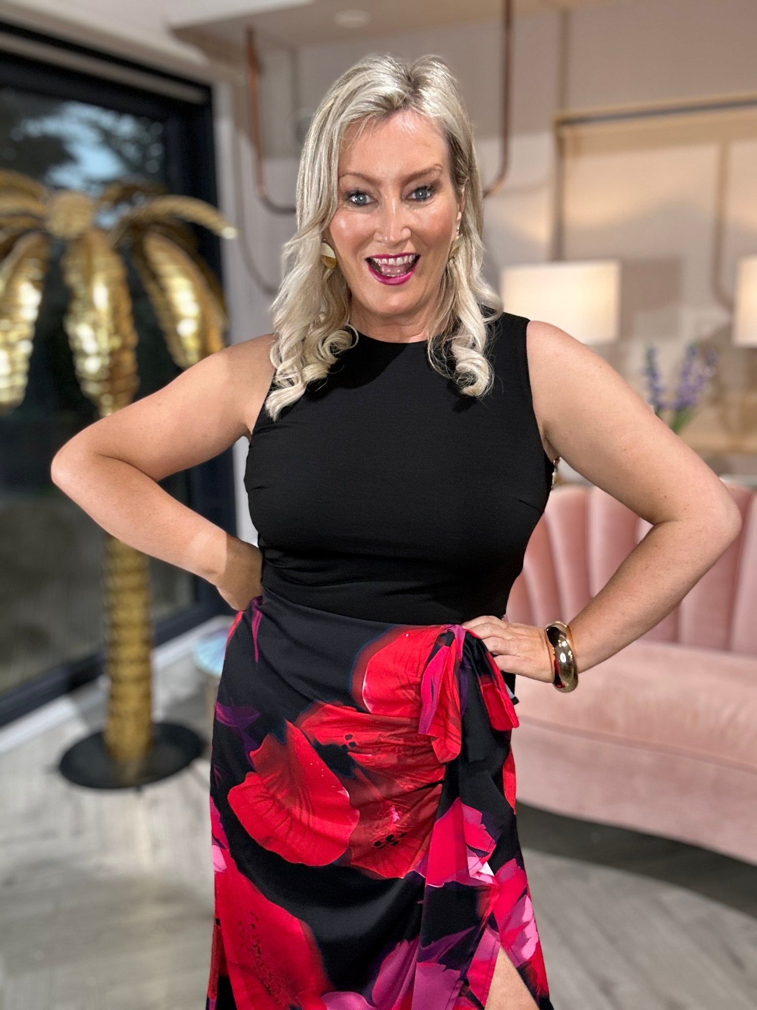 Mya Floral Bloom Dress - Image 10