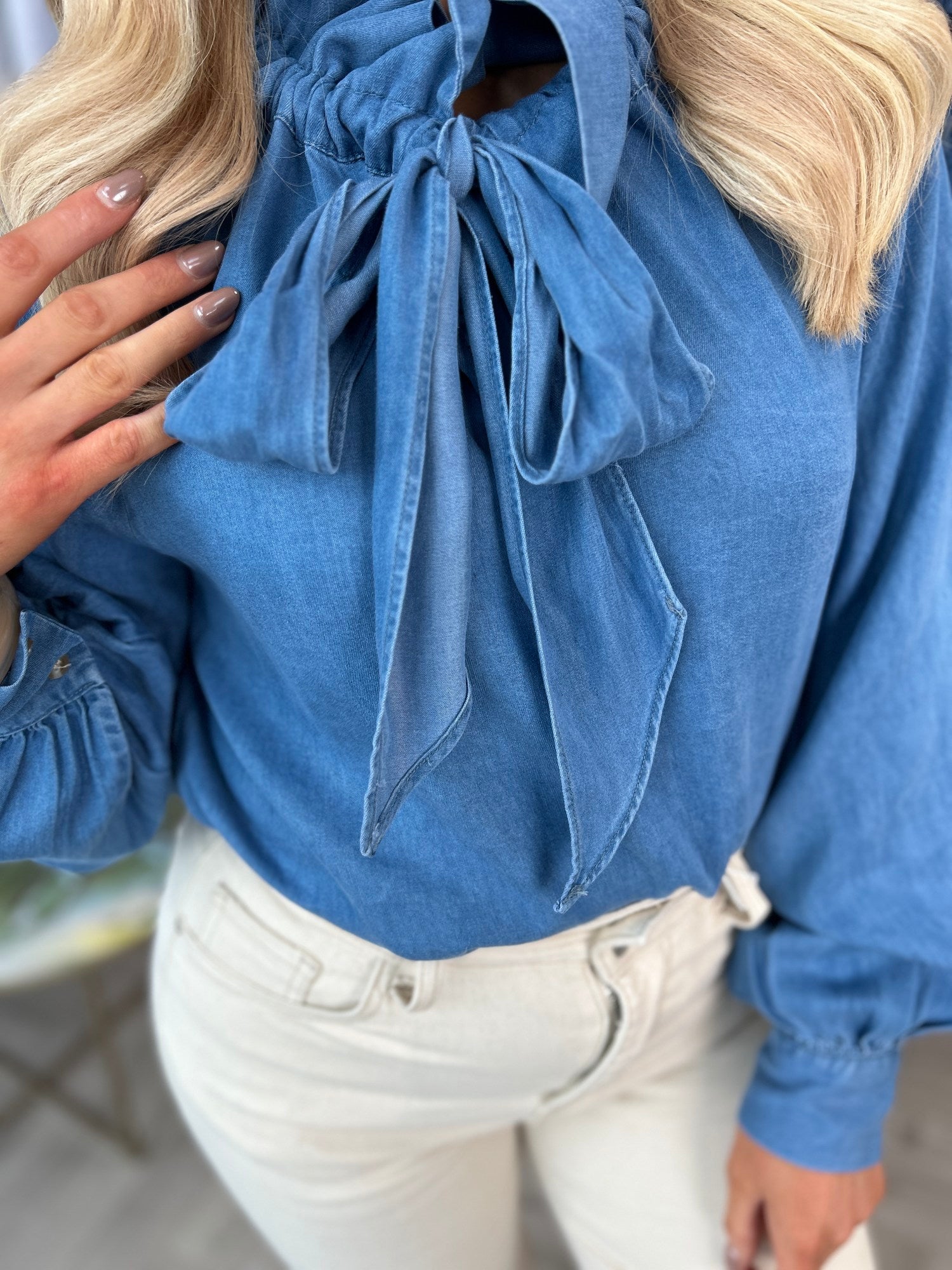 Dee Denim blouse