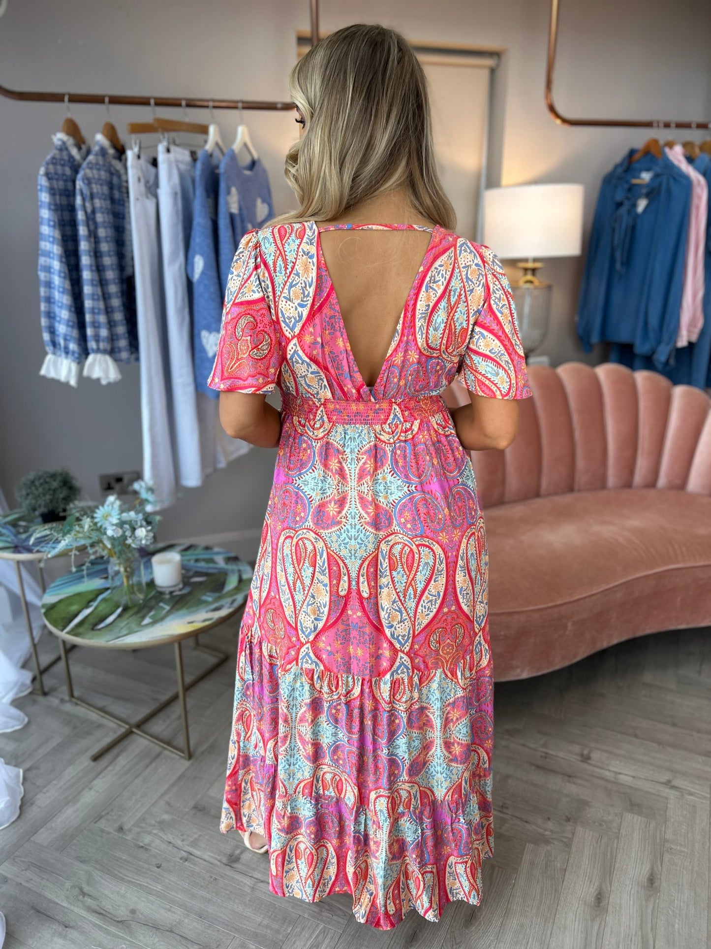 Eleonora  Paisley Dress - Image 4