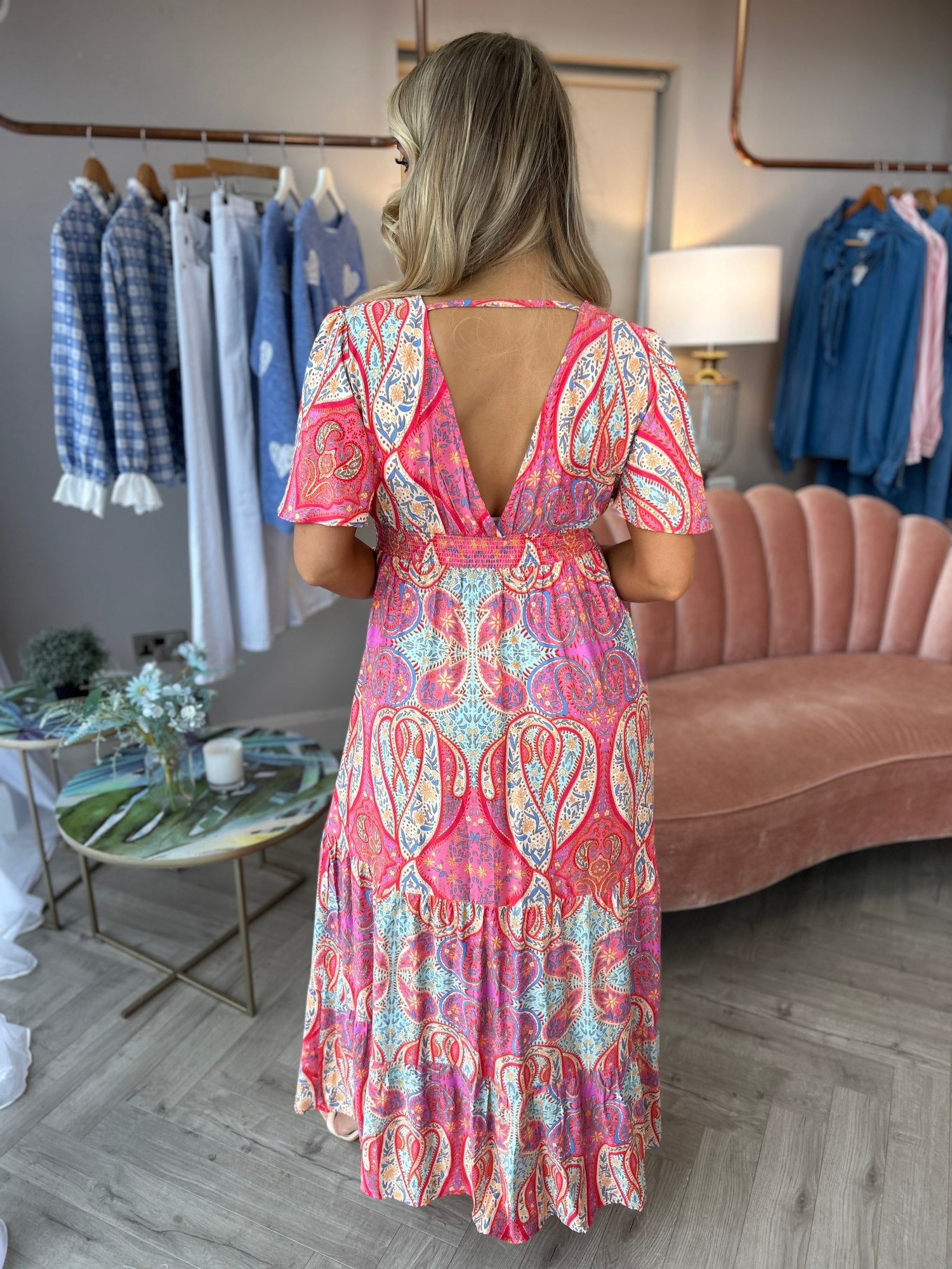 Eleonora  Paisley Dress - Image 4