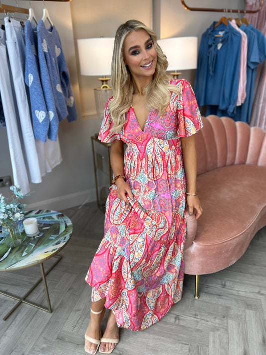 Eleonora  Paisley Dress - Image unknown