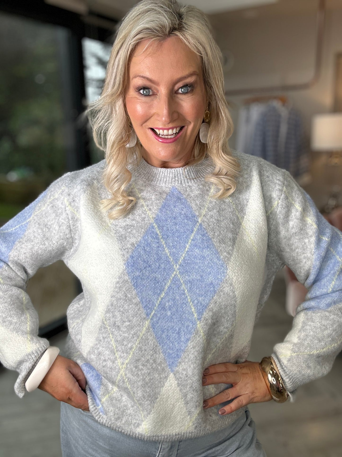 Cleo Jumper Grey - Image 8