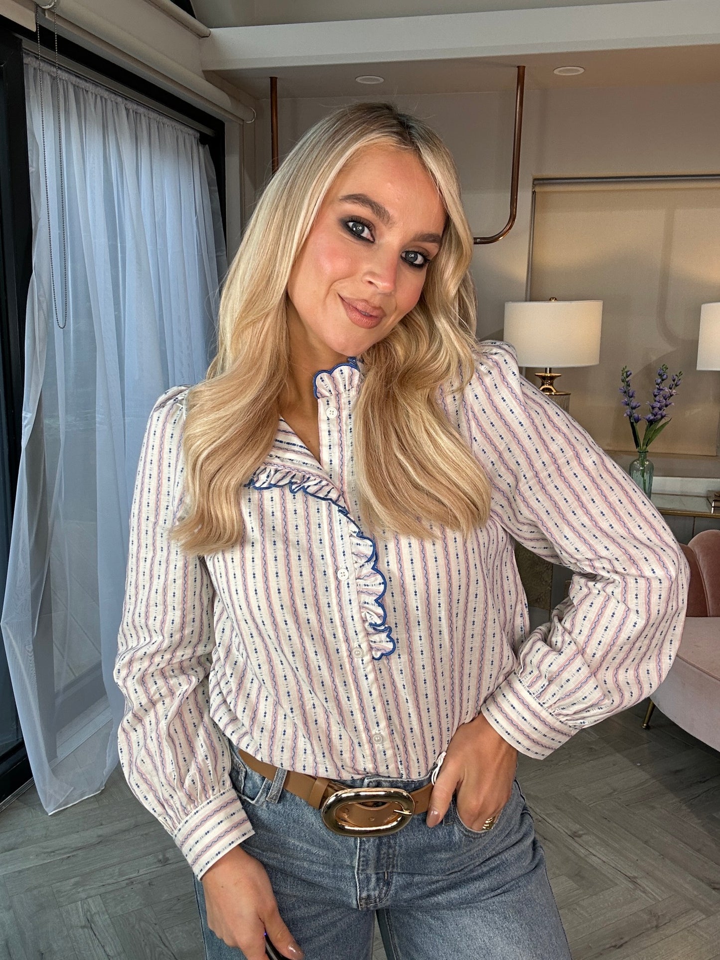 Bex Balloon Palazzo Jeans - Image 6