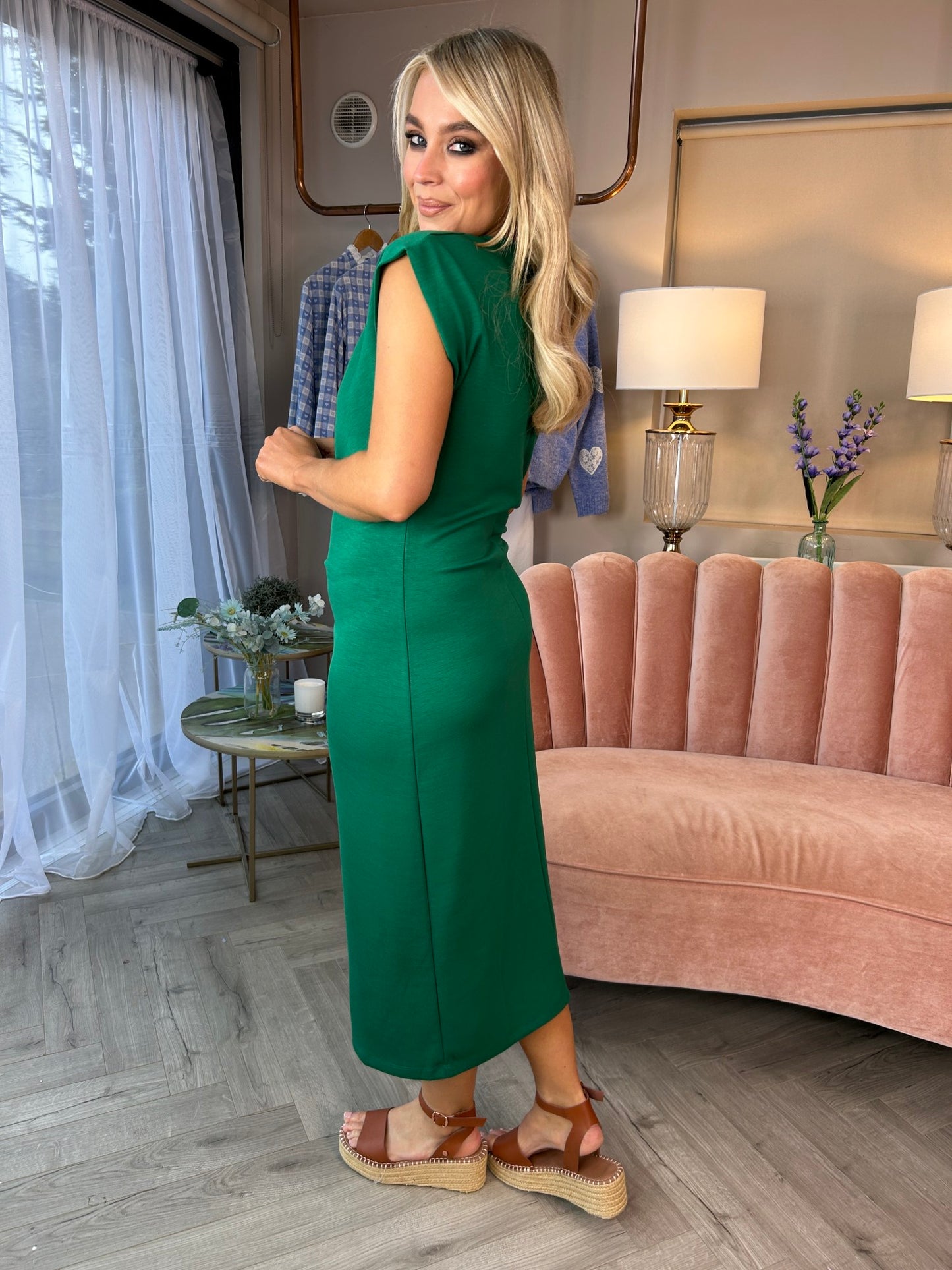 Anya Dress Green - Image 2