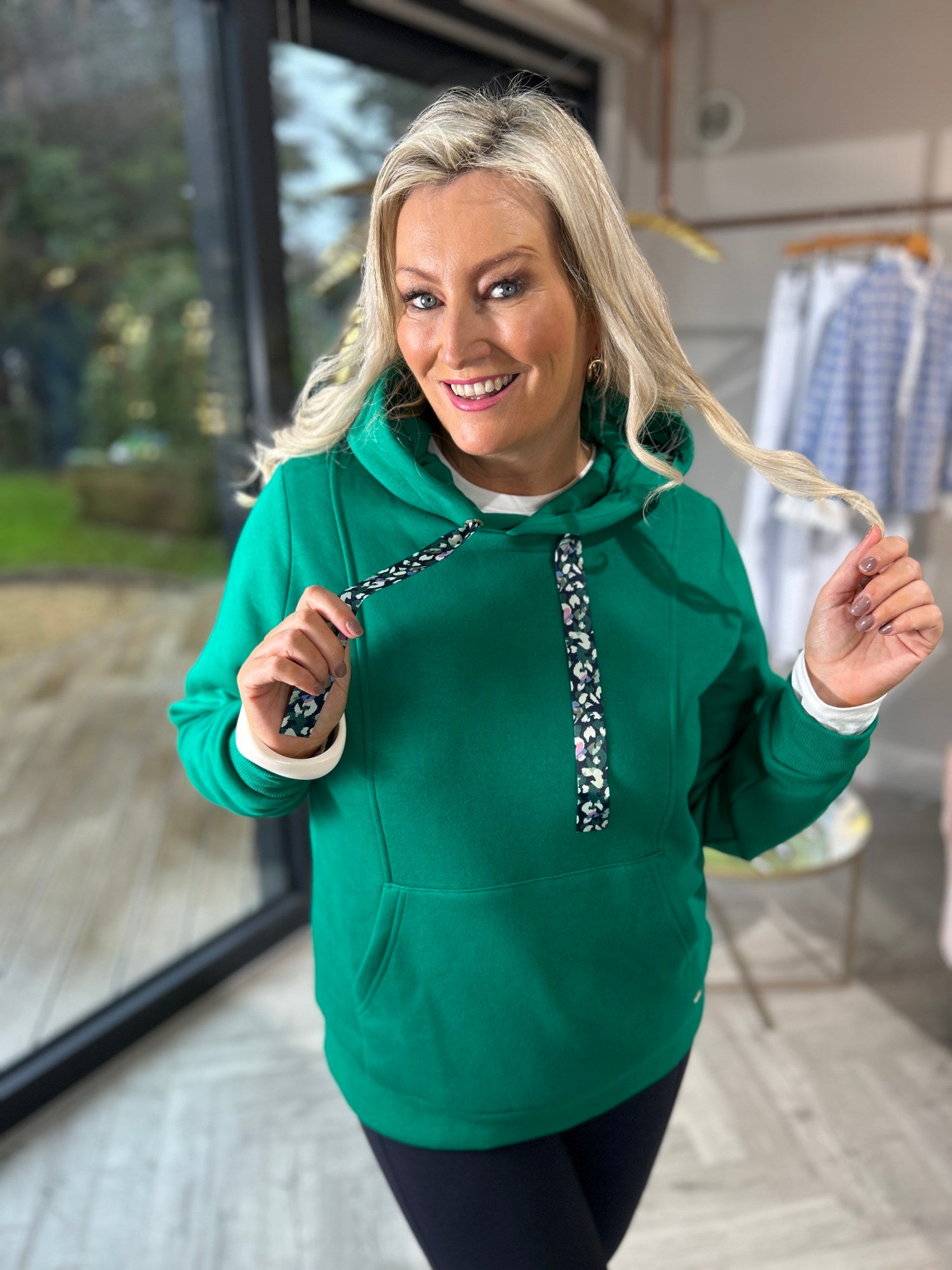 Greta Hoody Green - Image 9