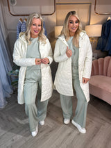 Sabrina Coat Stone - Image unknown