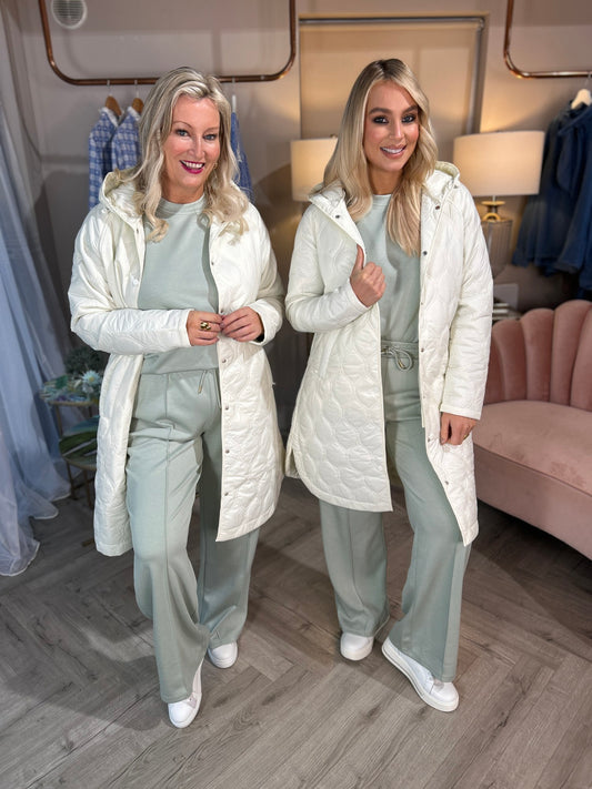 Sabrina Coat Stone - Image unknown