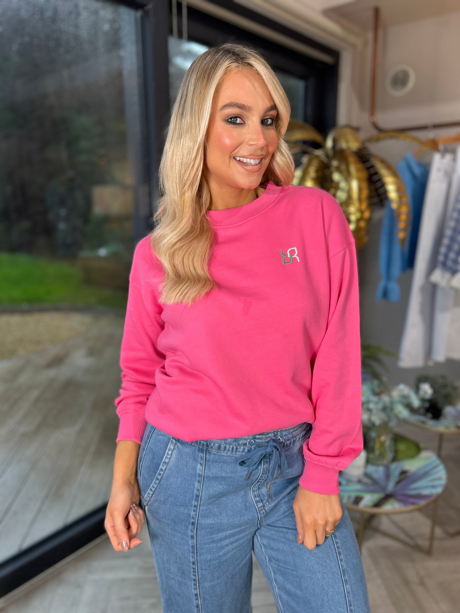 Gianna Sweater Pink - Image 8