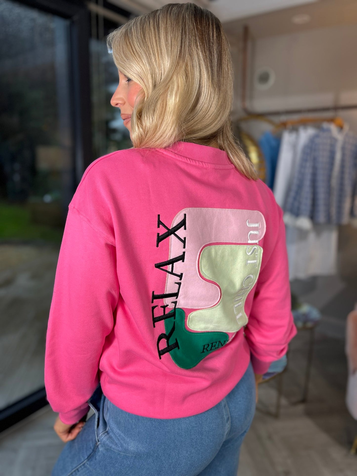 Gianna Sweater Pink - Image 9