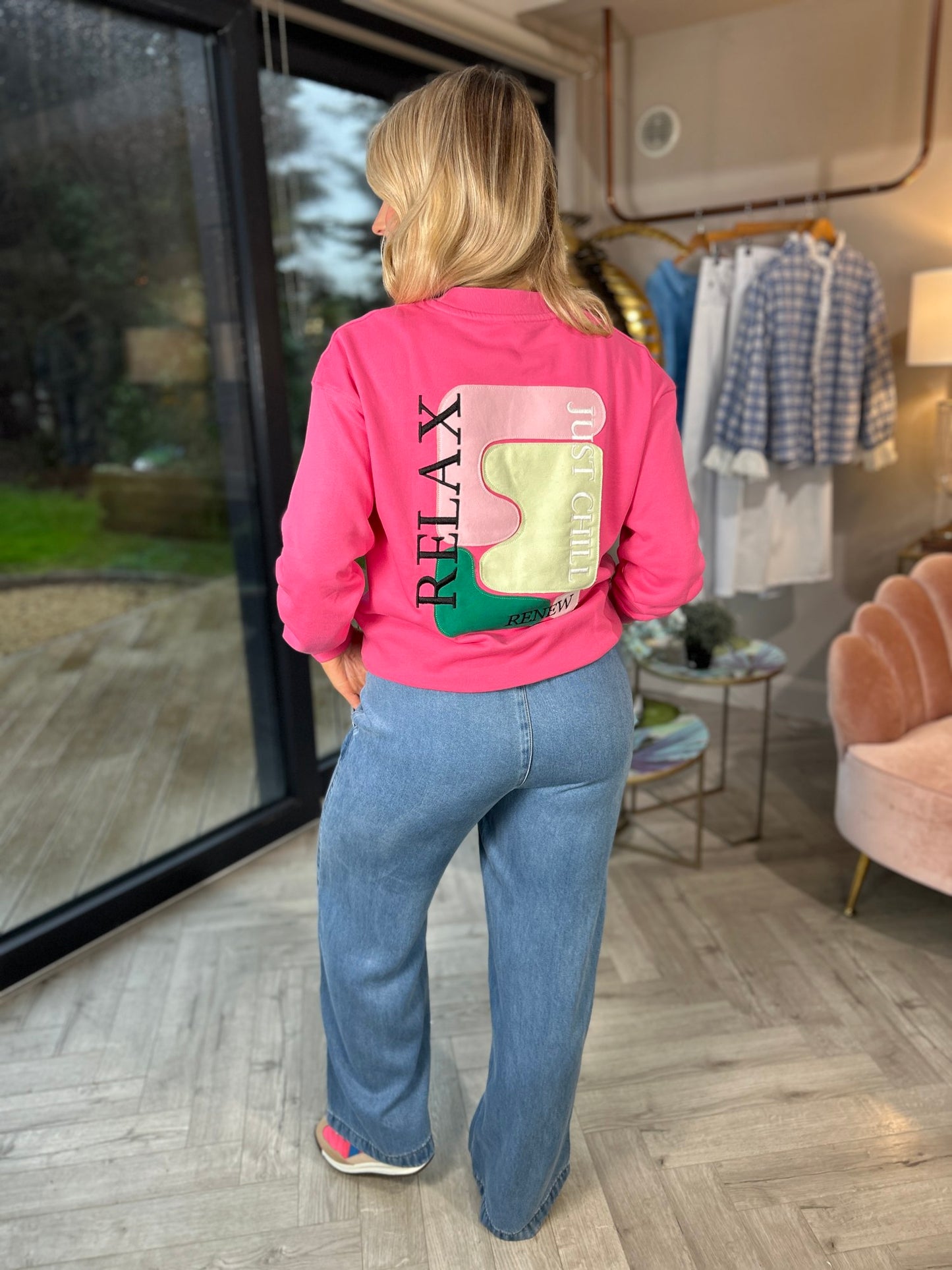 Gianna Sweater Pink - Image 11