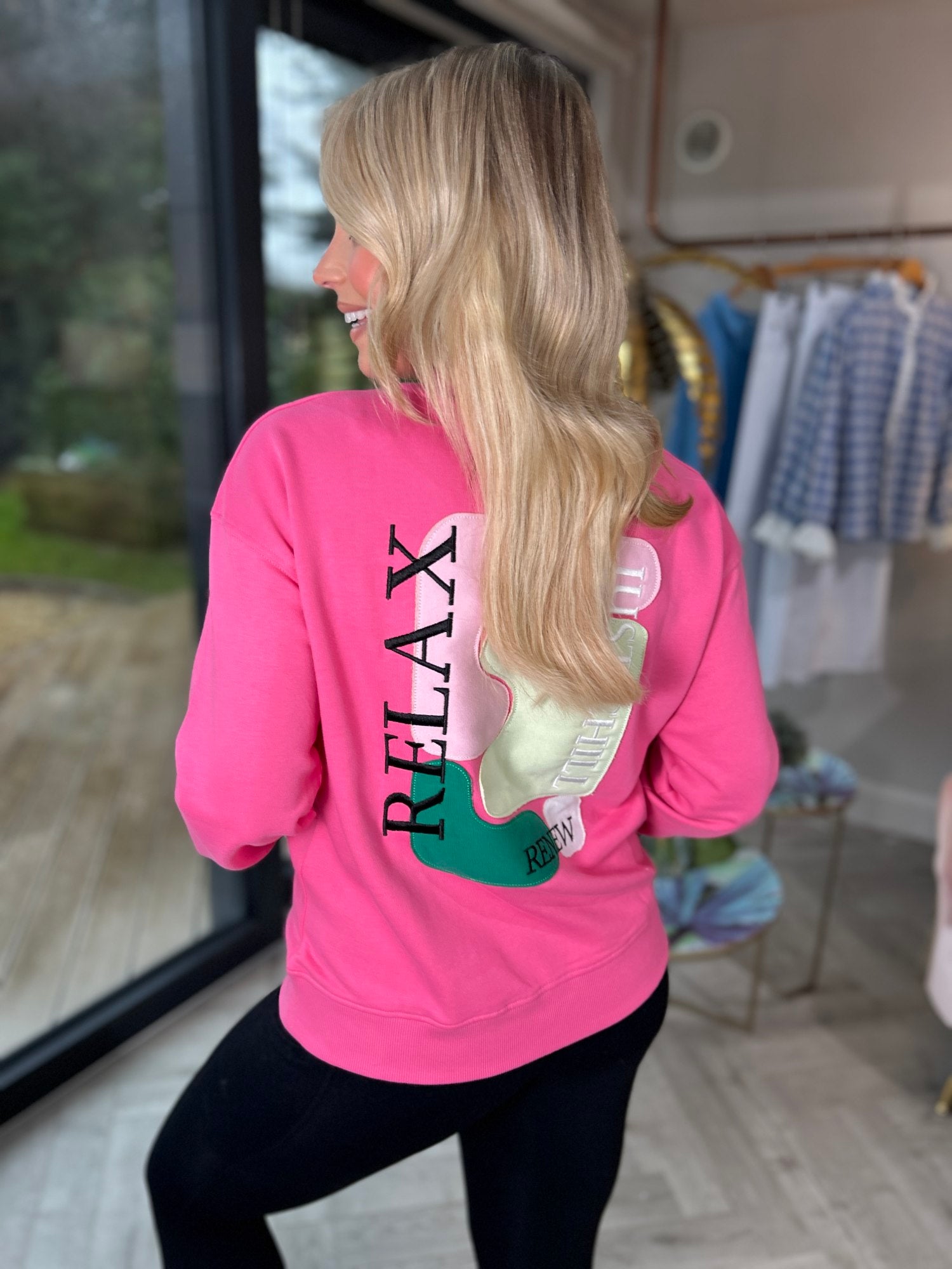 Gianna Sweater Pink - Image 4