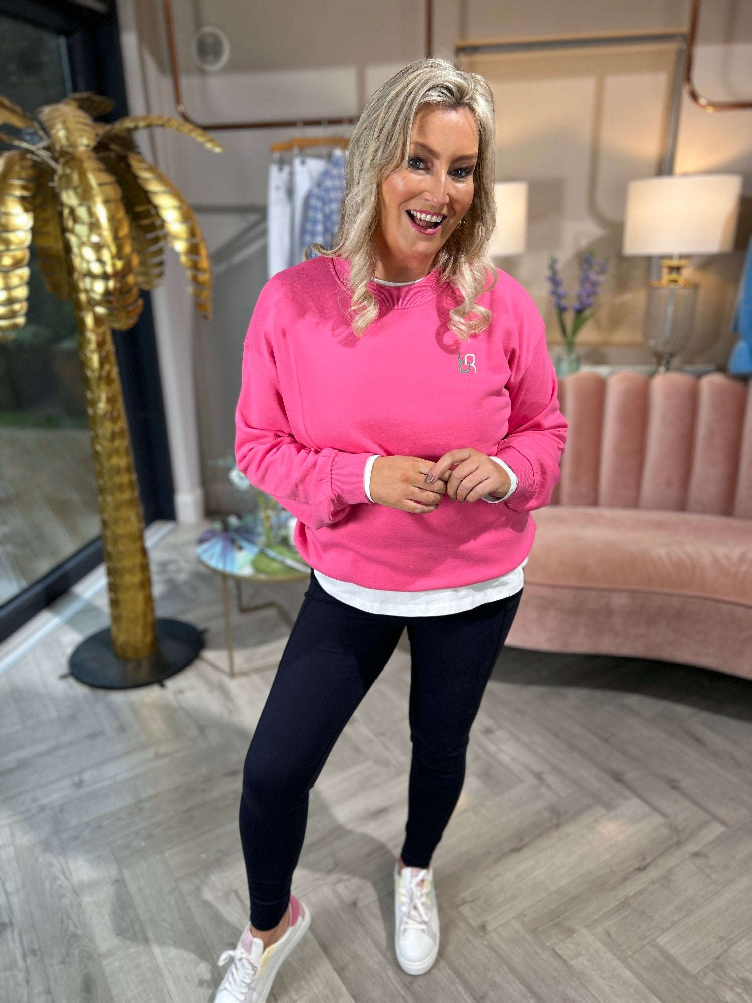 Gianna Sweater Pink - Image 13