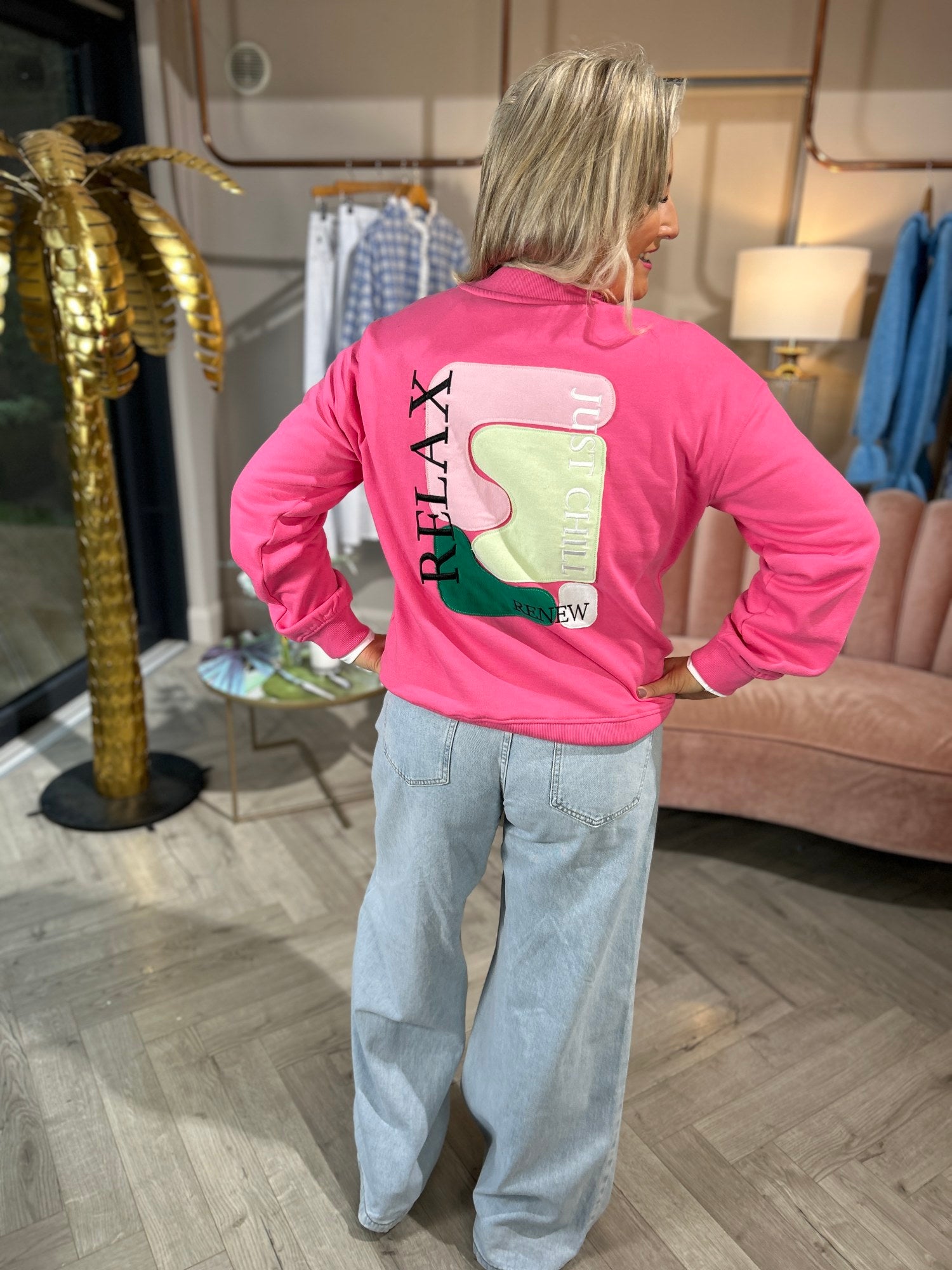 Gianna Sweater Pink - Image 15