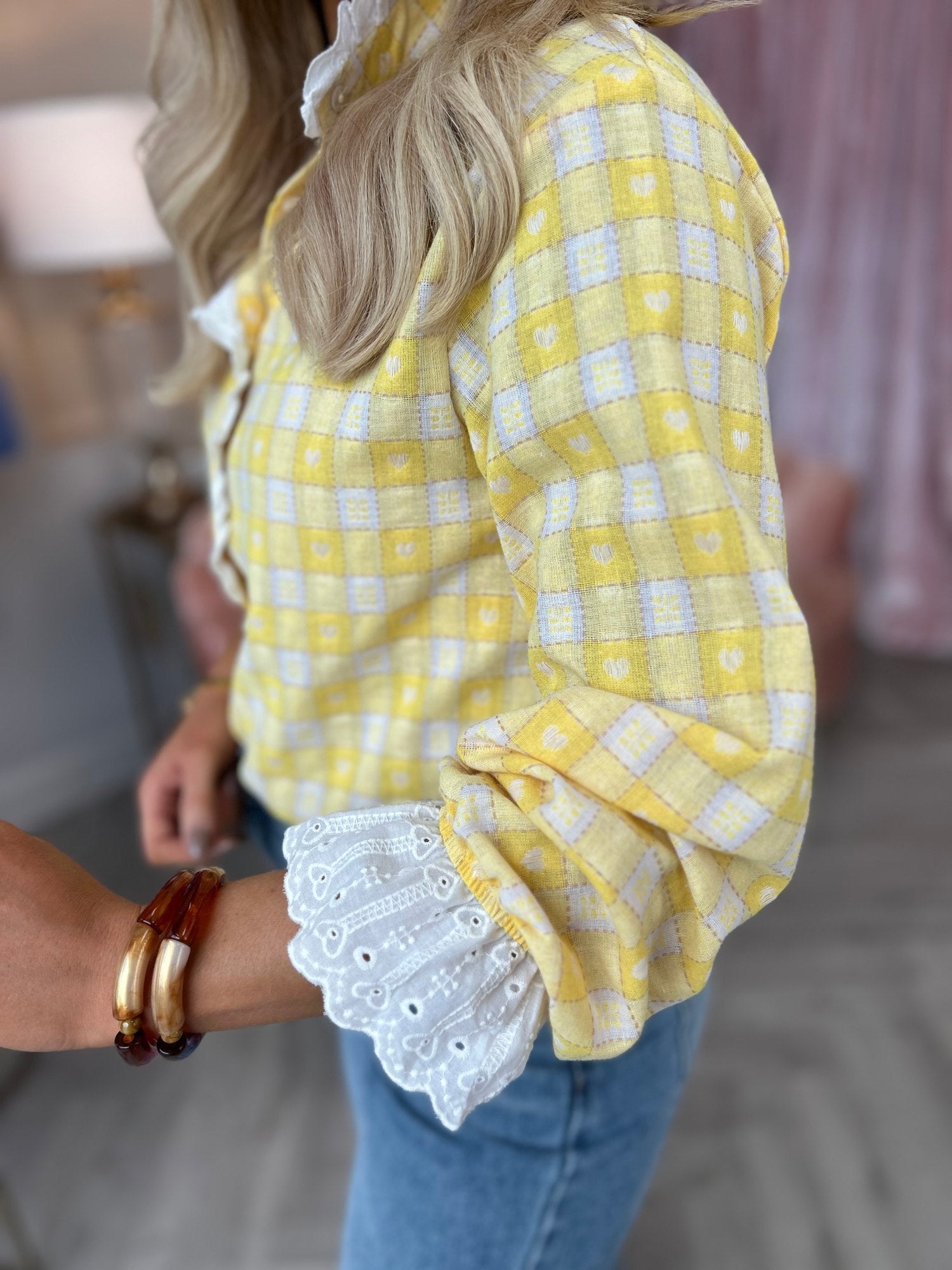 Maisie Shirt Lemon - Image 1